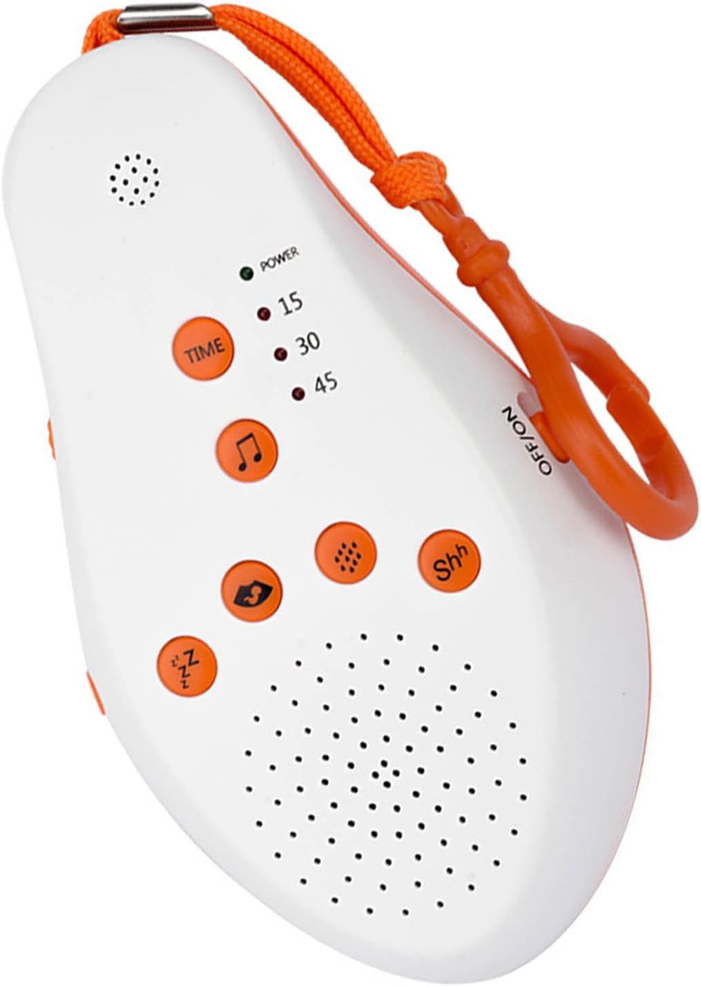 Infants Sleep Helper Baby White Noise Sound Machine Sound Generator for Toddler Relax Toy Soother Travel Friendly Device