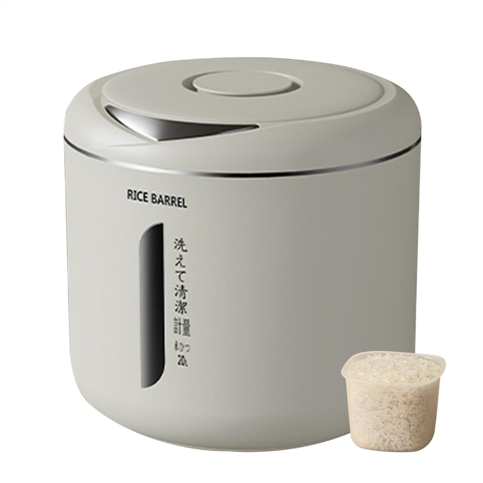 Bac de rangement hermétique pour aliments secs comme la farine avec récipient de stockage 20L