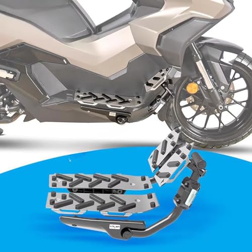 Pare-chocs ADV350 2025 anti-chute en acier inoxydable avec pédale modifiée