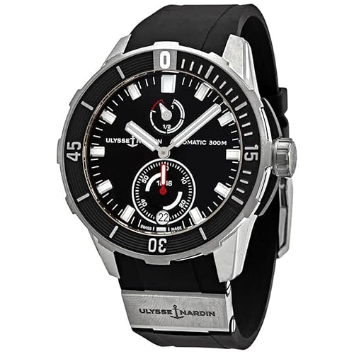 Ulysse Nardin Diver Chronometer Automatic Black Dial Men's Watch 1183-170-3/92