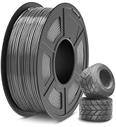 SUNLU TPU Filament, 1 kg Flexible 95A TPU 3D Printer Filament 1.75 mm Dimensional Accuracy +/- 0.03 mm, ...