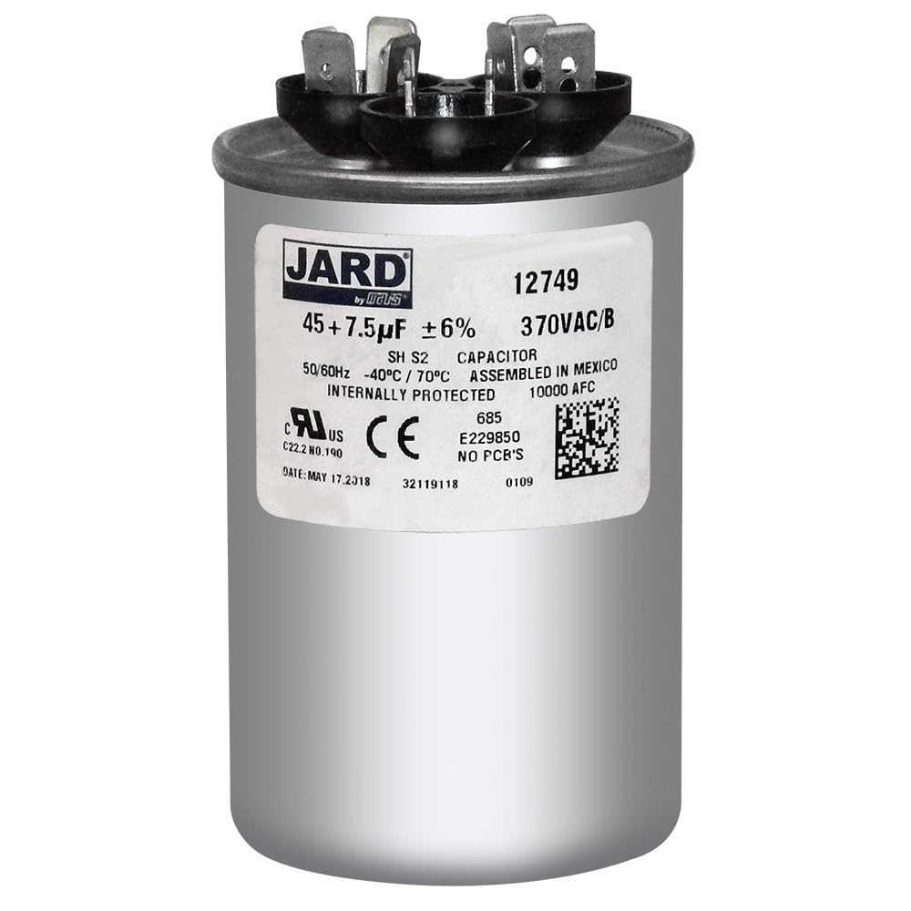 Condensatore Di Marcia Per Motore 5 MFD 370-440 VAC 50/60HZ, Doppio, Qualit&agrave; Garantita