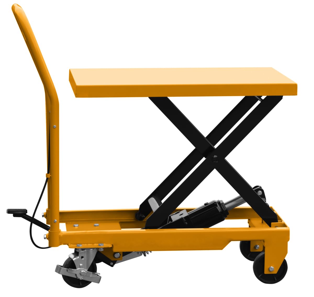 CORMAK Scheren-Hubwagen TA15 Scherenhubwagen Hubwagen Hubtischwagen 150kg 600mm