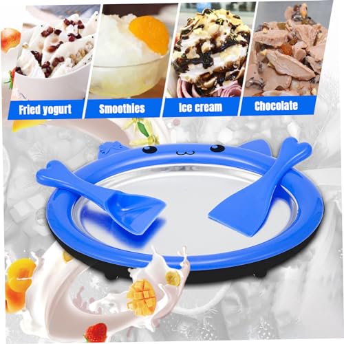 Eiscrememacher, gewalzte Eismaschine DIY Rollted Eismaschine Eisrollenhersteller gefrorener Joghurthersteller zum Herstellen von Soft Serve Slushies Sorbet Style 2 – Bild 7