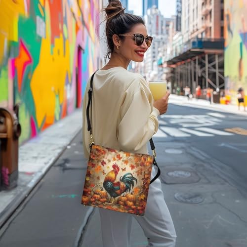 Image of HUGS IDEA Hoho Bag for Women Crossbody Purse Leather Handbags Laides Shoulder Bags