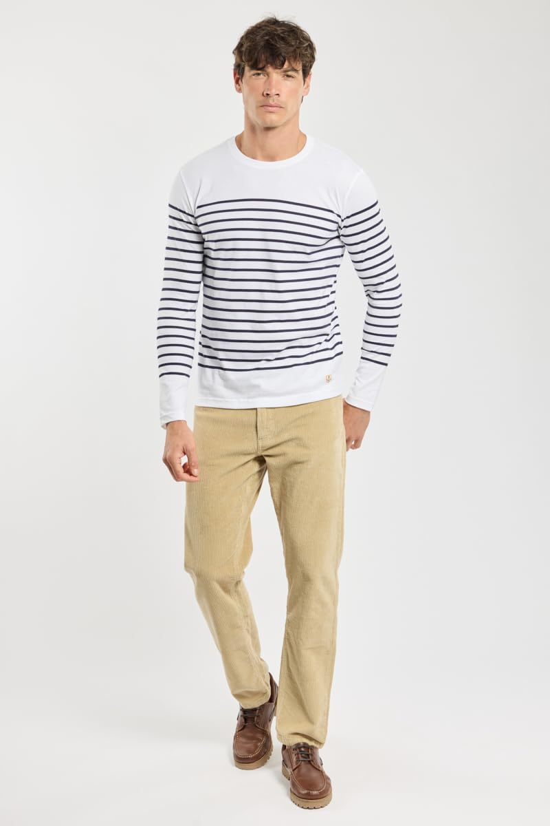 Armor Lux Top z długim rękawem Mężczyźni Marinière "Port-louis" Héritage Homme