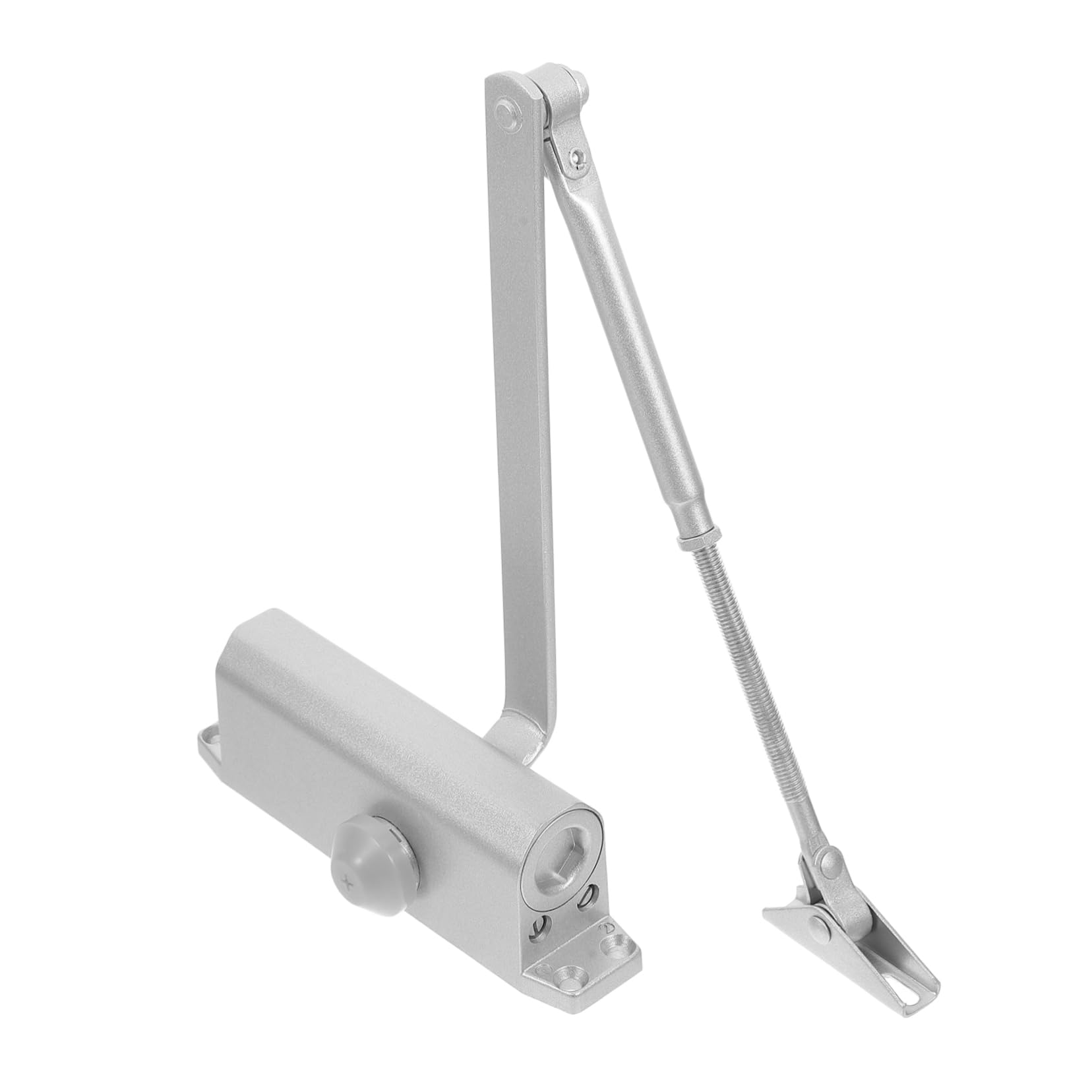 Cierrapuertas hidráulico Amosfun de aluminio: cierre rápido y seguro para accesos de hasta 65kg