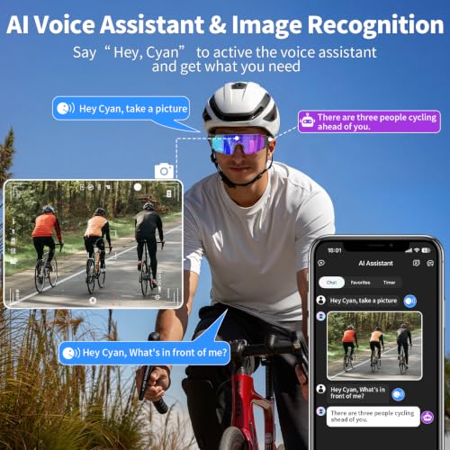 LangPlus+ AI Smart Glasses with 8MP Camera, Video & Photo Capture - image 4