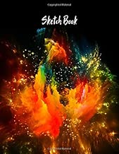 Sketch Book: Notebook for Drawing, Writing, Painting, Sketching or Doodling, 110 Pages, 8.5x11 (Premium Abstract Cover vol.50)