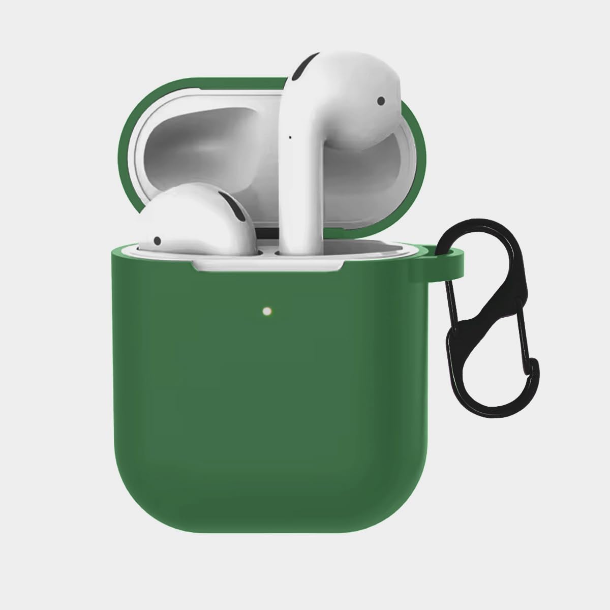 LIRAMARK Silicone Soft Case Cover with Buckle for Airpods 5 (2026) / Airpods 4 (2024), Apple airpods 4th Generation / 5th Generation case (Midnight Blue) — Amazon image 16