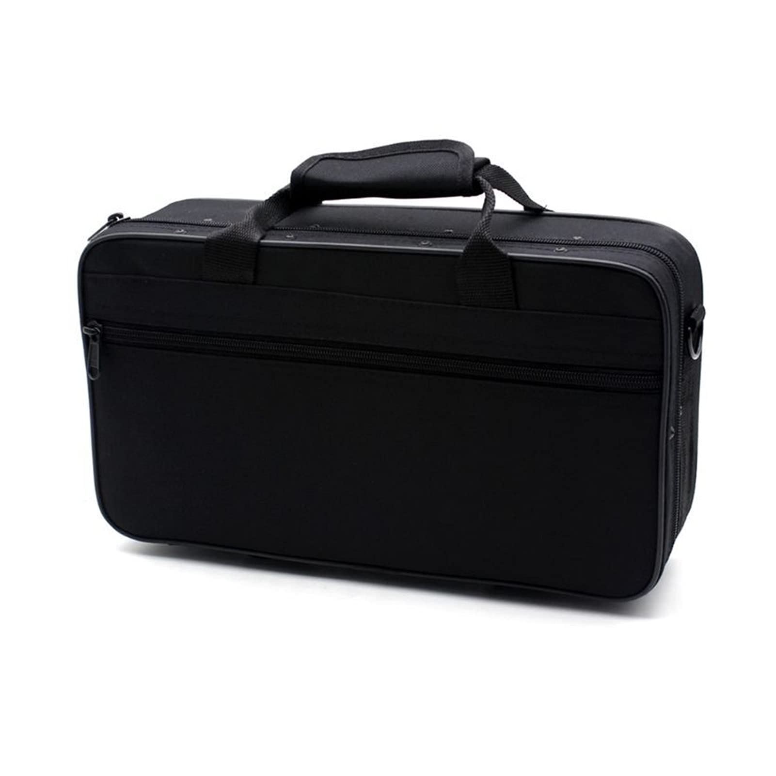 Sac de clarinette en tissu Oxford noir rembourré de mousse Bolzan