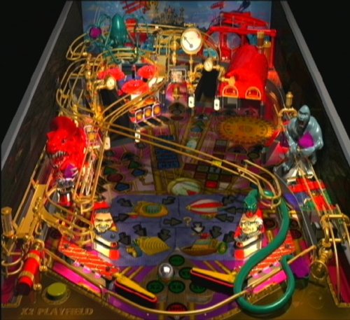 Jeux de flipper Ultimate Pro de table avec compteurs de points et effets sonores