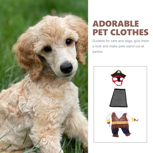 Disfraz Pirata de Algodón para Perros XL miniatura 4