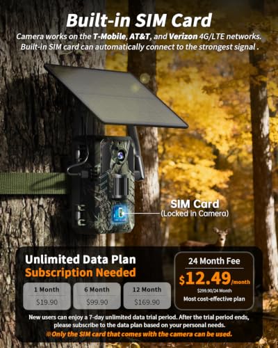 Loatos 4G LTE Cellular Trail Camera w/ AI Detection & 2K Live View - image 2
