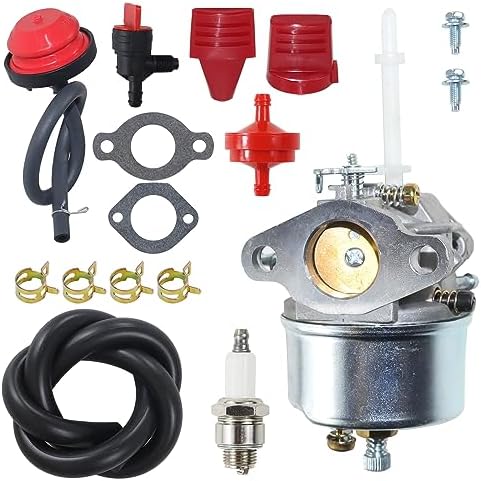 GELASKA 632371 Carburetor Replaces 632371A, TC-632371A, 632379, 632379A for Cub Cadet 724E, 724TE, Tecumseh H60, HSK60, H70, HSK70 4 Cycle Horizontal Engines