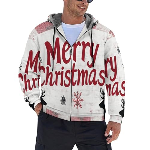 Intérieur en polaire chaude pour l'hiver sur ce sweat à capuche zippé homme