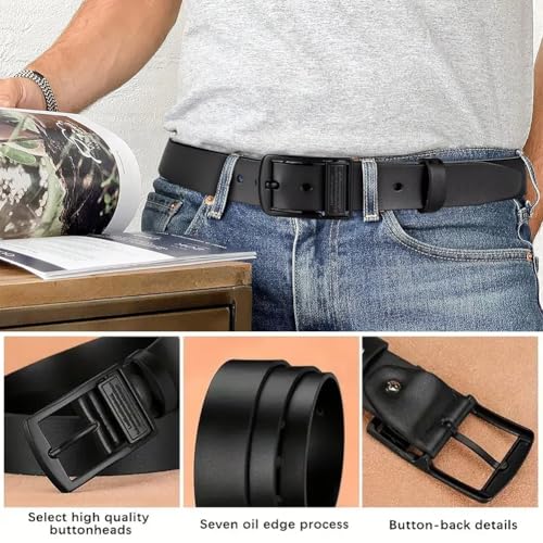Handcrafted men's dress belts with stylish, timeless designs perfect for any occasion4