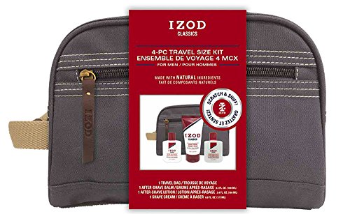 IZOD Travel Kit Classics, 4 Piece