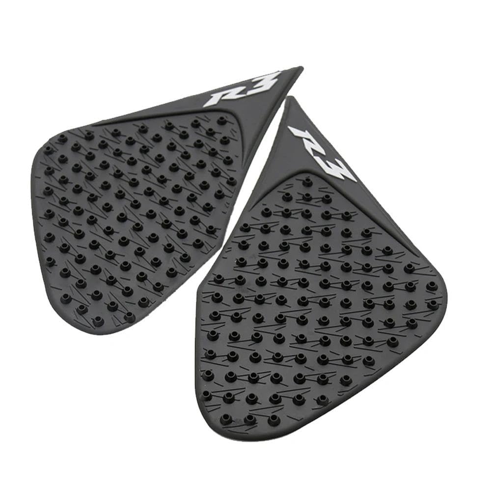 Motorcycle Tank Pad Sticker for Yamaha YZFR3 YZFR25 14-18 Protector Anti Slip Gas Knee Grip Traction Side Decal Tank Sticker(Color4)
