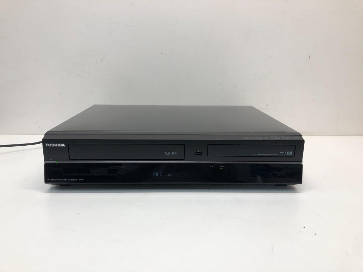 Toshiba DVR20 Enregistreur DVD Noir - Lecteurs DVD/Blu-Ray (Dolby Digital, JPG, 35 W, 5 W, Noir, 4,9 kg)
