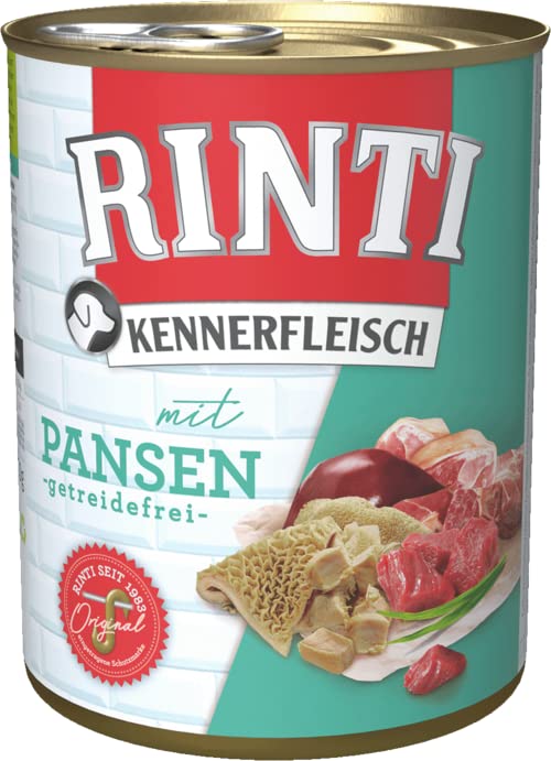 Rinti Kennerfleisch Multipack Pansen und Rentier 24 x 800 g