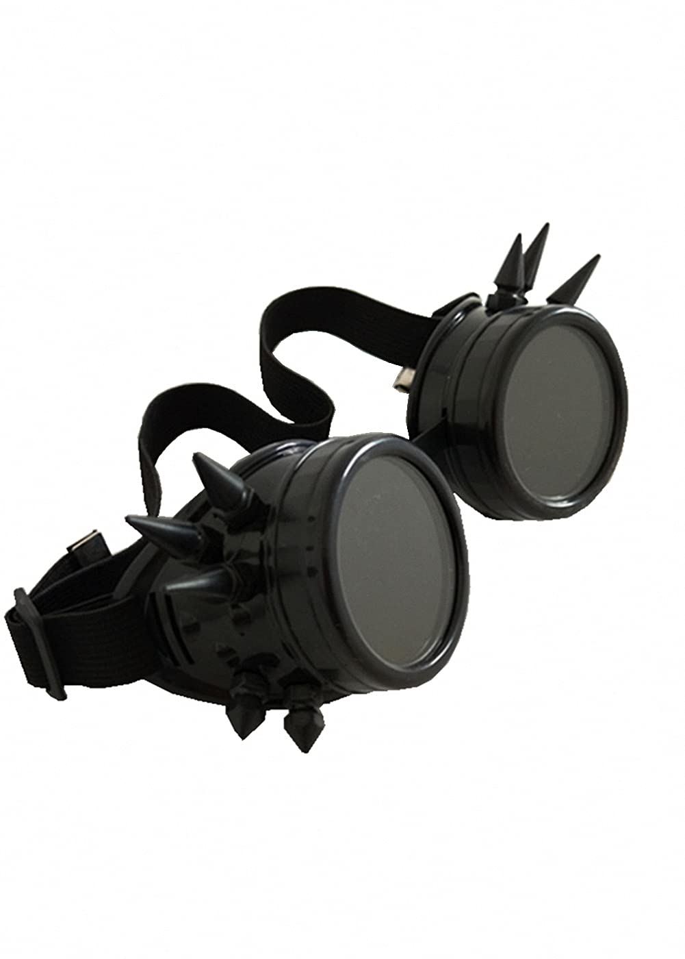 Ulalaza Vintage Steampunk Goggles Glasses Victorian Retro Cyberpunk Gothic Cosplay — image 1