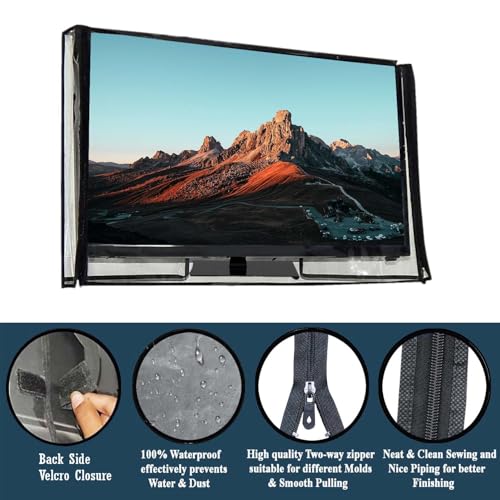 Image of Great Fashion 2 layer dust proof smart LED LCD TV cover for 40 inch LED /LCD TV (GF CLEAR LED40 BA002)