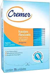 Hastes Flexíveis Cart 75 Unidades, Cremer