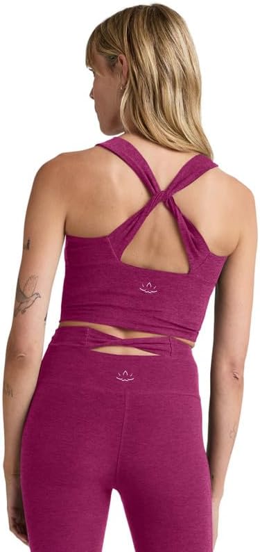 Beyond Yoga Women's Spacedye Twist Through Cropped Tank Top - Image 3