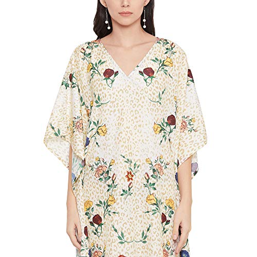 Image of Oussum Women Long Maxi Plus Size Polyester Kaftan Gown, Womens Kaftan Dresses Lounge Resort Wear, Plus Size Kaftan