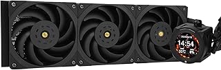 Thermalright Core Vision 360 – Refrigerador líquido para CPU AIO, pantalla LCD IPS con resolución de 480 x 480, para AM4/AM5/Intel 1700/1851, 2,1 pulgadas, pantalla LCD con absorción magnética para