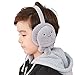 Kyowoll Niños Orejeras Invierno Funda de oído de Peluche cálido Cache oído diseño Pulpo Ligero oído Rodillos Accesorio de Invierno para Chico Chica Niños Juegos Exterior Esquí (Gris)