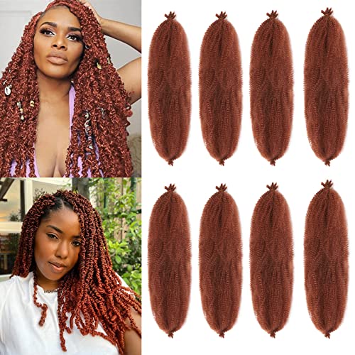 Poetically Ginger Springy Twist Hair