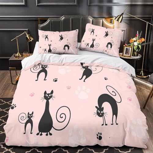 Housse de couette Bitcoin parure de lit microfibre 3D super king 260x220