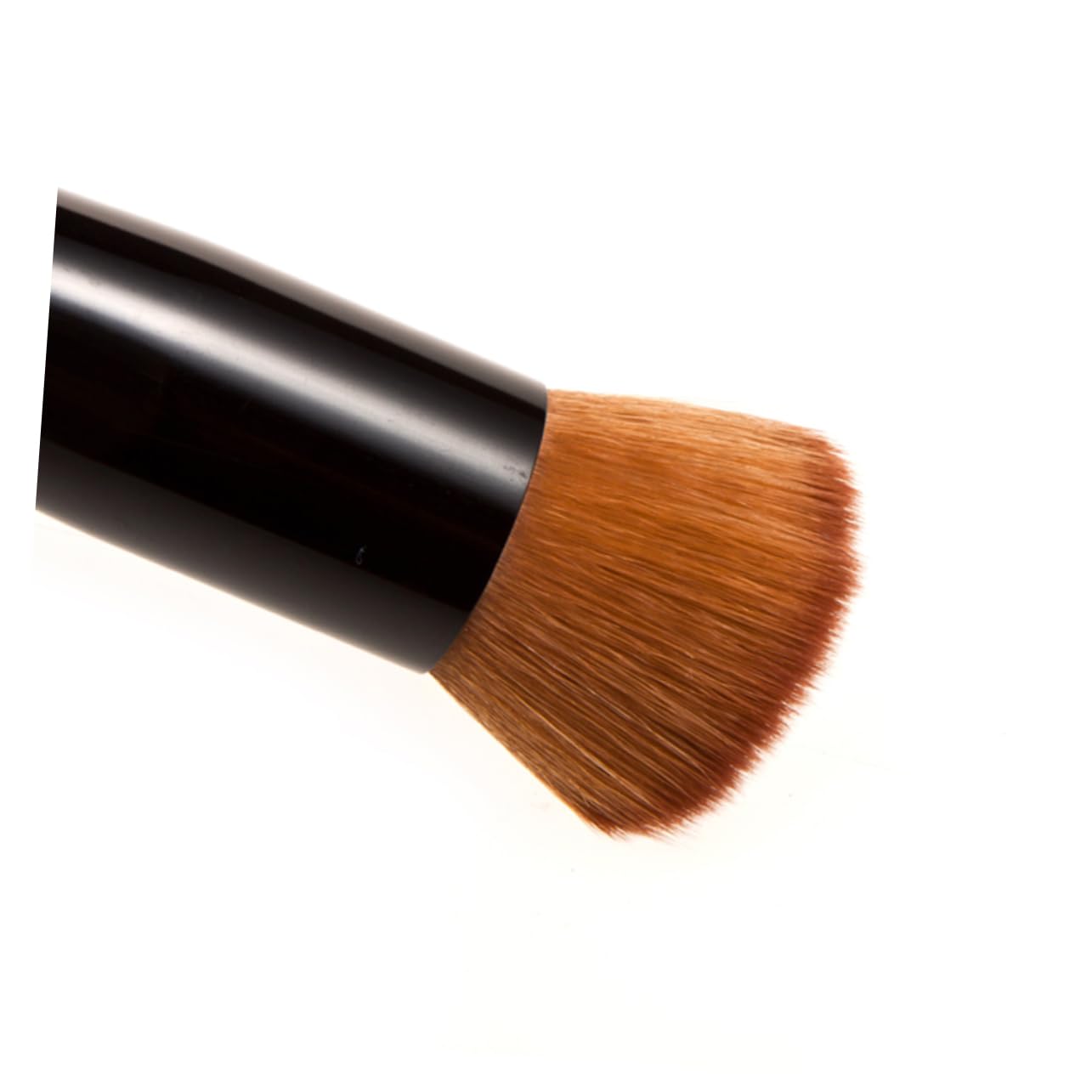 minkissy Brush Foundation Brush Makeup Cosmetic Wood Aluminum Nylon 12.3cm Professional Personal Use Random Color