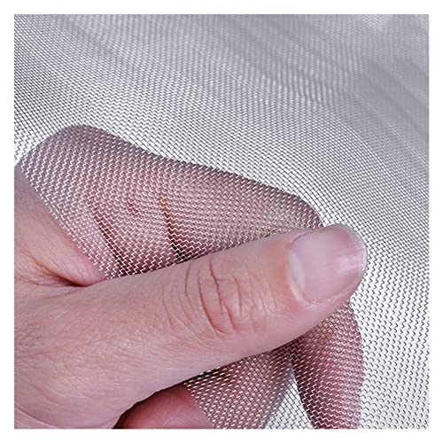 Grillage métallique anti-rouille et anti-poussière inox 304 argent pour bâtiment