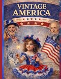  Vintage America: 270+ One-Sided Vintage Designs for Patriotic Journaling, scrapbooking, cards, and mixed-media crafts.