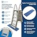 CONFER 7200 Heavy Duty A Frame Aboveground Swimming Pool Ladder 48