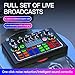 MARALANG F009 Audio Mixer Live Sound Card with DJ Mixer Effects and Studio Equipment Voice Changer Podcast Production