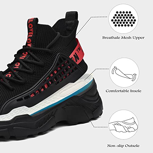 Image of Eowathy Walking Shoes for Men Fashion Sneakers Athletic Sport Running Casual Tennis Shoe