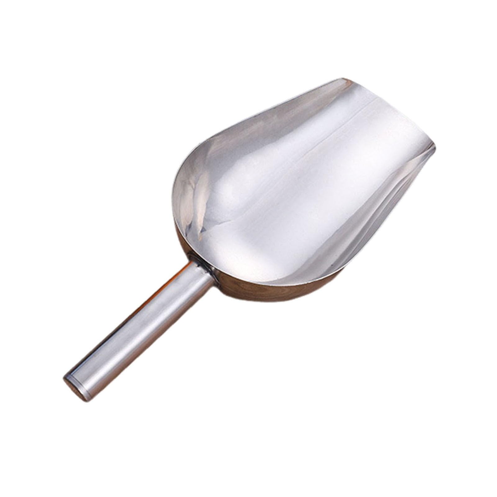 Stainless Steel Ice Scoop, Multipurpose Metal Ice Scoop for Ice Machine, Small Ice Scooper for Ice Bucket, Kitchen Gadgets Cookie