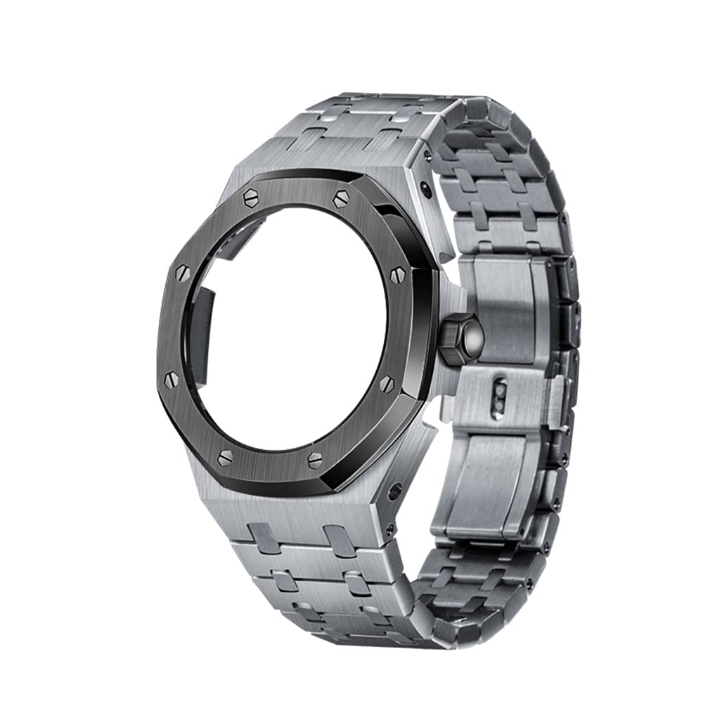 Kit bracelet acier inoxydable GA2100 custom boîtier octogonal métal - 7