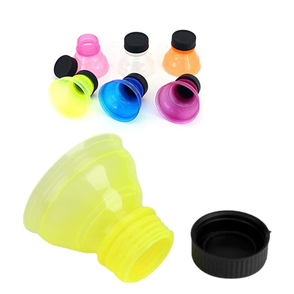 AHEOVSD 6 Pcs Soda Savers Lids Can Covers for Drinks Reusable Useful Snap On Pop Can Bottle Caps for Coke Beer Energy Drinks Carbonated Drinks Lids Random Color - Image 3