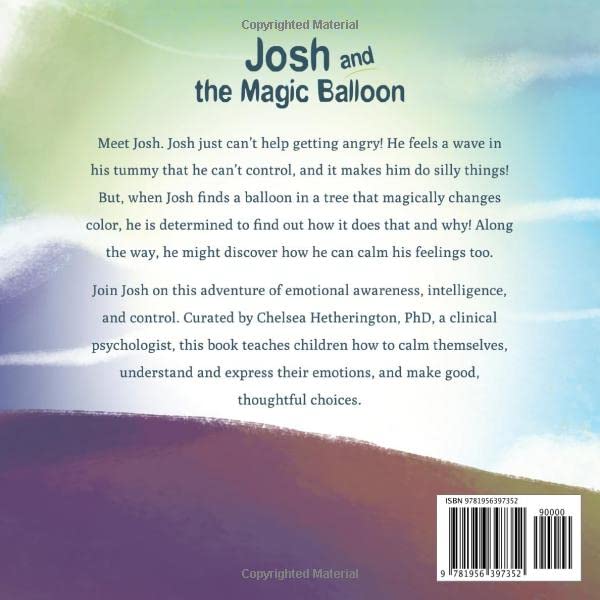 Josh and the Magic Balloon: A Story About Dealing with Emotions: A Clever Children’s Picture Book About Dealing With Emotions And Feelings (Toddler, ... An Original Picture Book Series for Kids) - Image 2