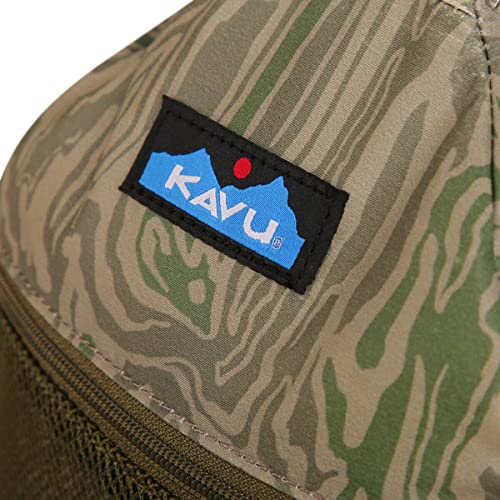 Kavu Yoho Sling Rucksack Semi Padded Water Resistant Double Sided Mini Backpack-Woodgrain Terrain #TOP4