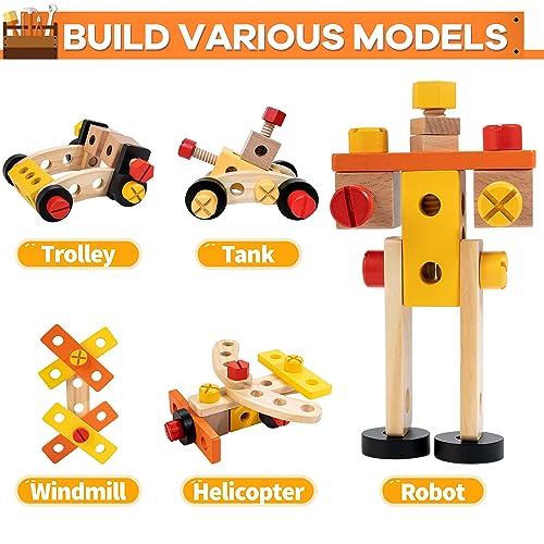 Kidwill TS03 Wooden Tool Bench For Kids thumb #2