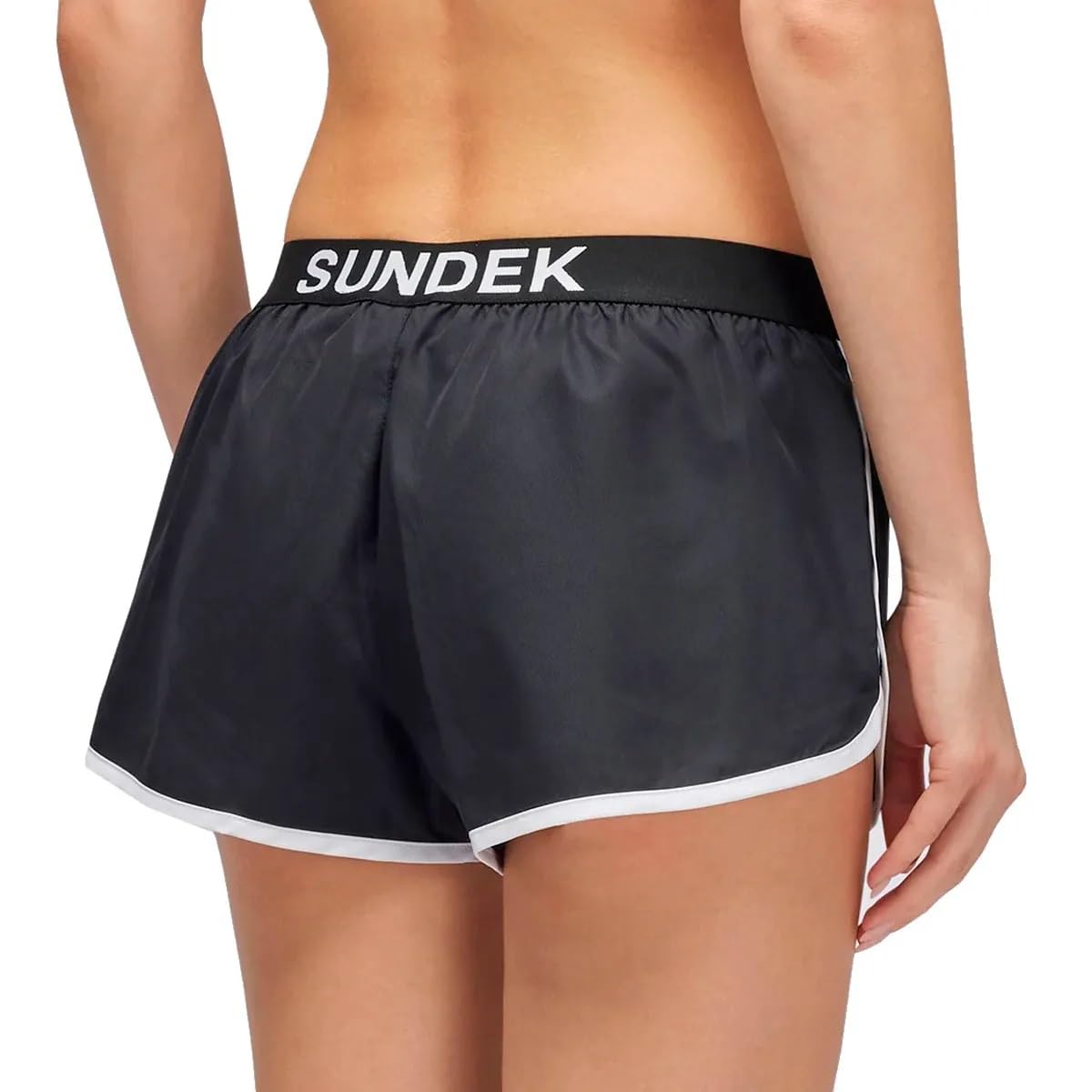 SUNDEK Lulin Short, Costume a Pantaloncino Corto con Vita Elastica da Donna