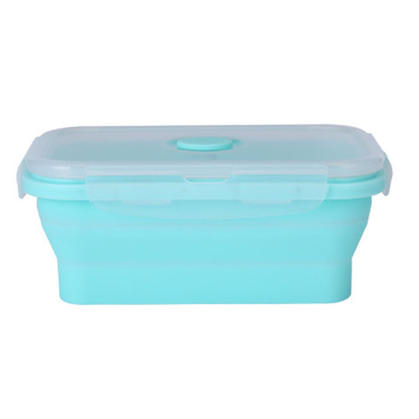 Uqezagpa Efficient Silicones Lunch Box Dishwasher Safe Small Storage Ideal for Camping Food Container