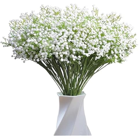 JIFTOK Babys Breath Artificial Flowers Cover