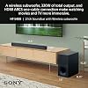 Sony HT-S400 barra de sonido 2.1 canales con potente subwoofer inalámbrico, sonido envolvente frontal S-Force PRO y Dolby Digital, negro 4